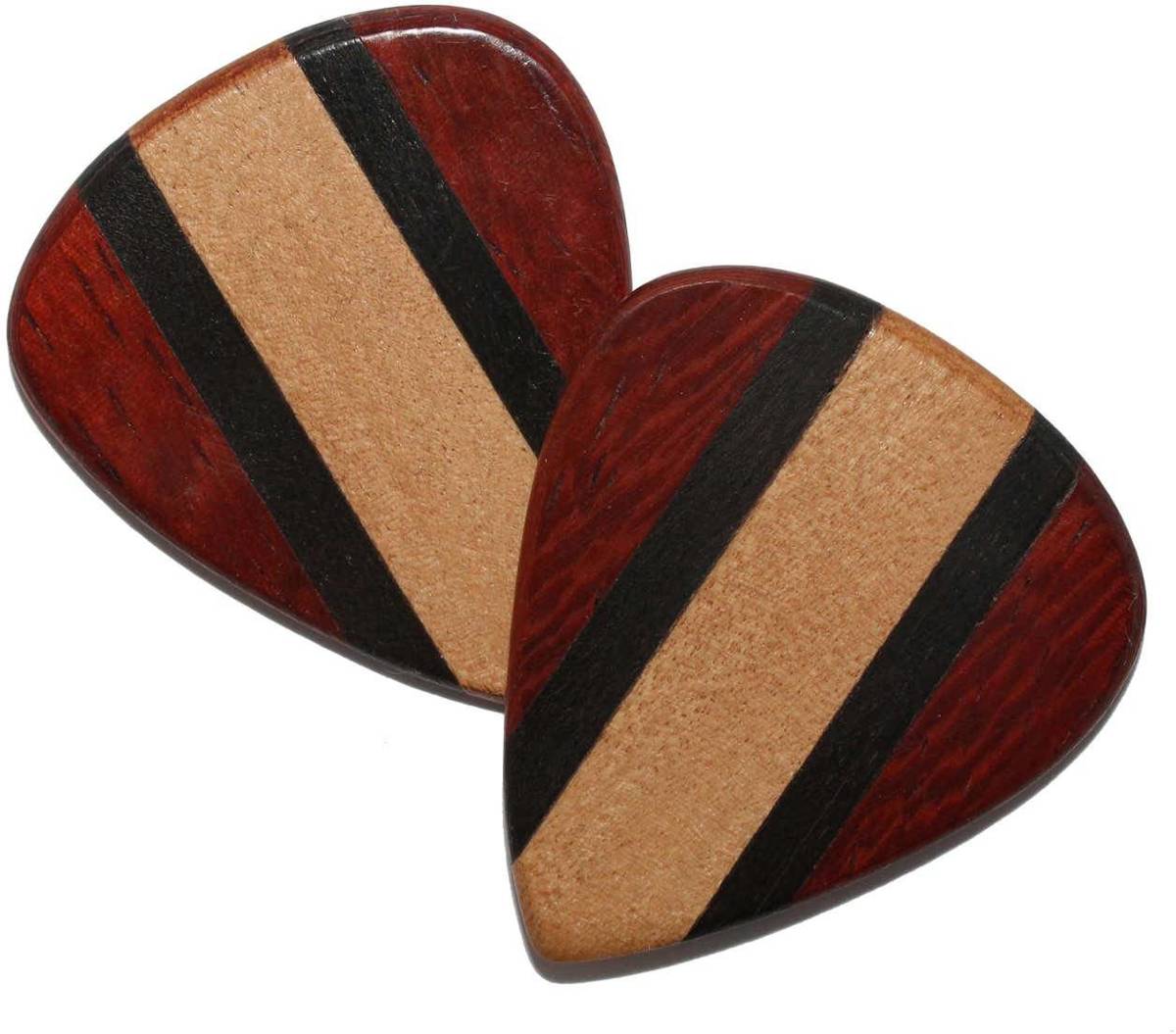 Ebben, Cocobolo & Esdoorn houten plectrum